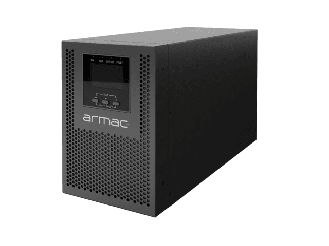 UPS ARMAC OFFICE ON-LINE PF1 1000VA LCD 4X IEC C13 METAL CASE DUST FREE