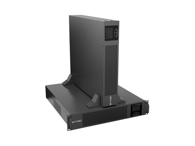 UPS RACK ARMAC R/3000I/PF1/DF ON-LINE 3000VA 8X IEC C13 OUTLETS USB-B LCD METAL CASE DUST-FREE 7
