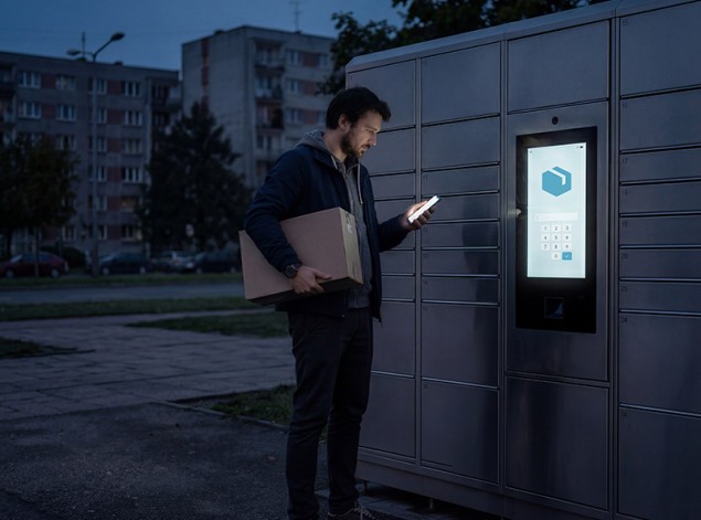 UPS Emergency Power Supply for Package Vending Machines and Self-Service Kiosks