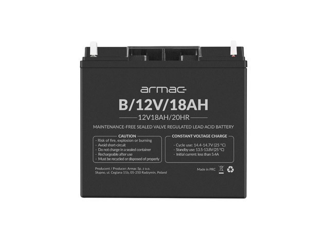 UNIVERSAL BATTERY ARMAC VRLA AGM 12V/18AH 1
