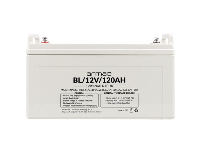 UNIVERSAL UPS BATTERY ARMAC VRLA GEL LONG-LIFE 12V/120AH  1
