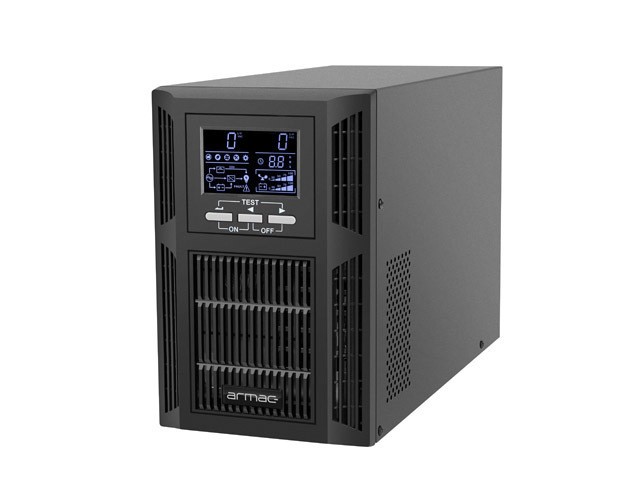 UPS ARMAC OFFICE ON-LINE PF1 1000VA LCD 4X IEC C13 METAL CASE 5