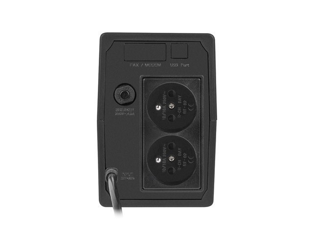 UPS ARMAC HOME LITE HL/650E/LED/V2 LINE-INTERACTIVE 650VA 2X FRENCH OUTLETS LED 4